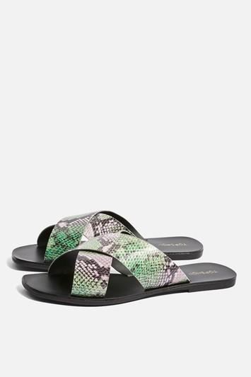 Topshop Hiss Snake Design Sandals