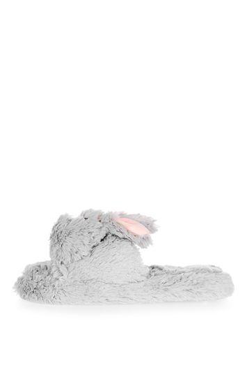 Topshop Fluffy Rabbit Slippers