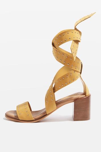 Topshop Vanilla Ankle Tie Sandals