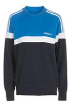 Topshop Colour Block Sweatshirt By Adidas Originals