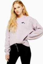 Topshop Whale Emoji Sweatshirt