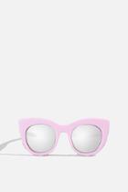 Topshop *amelie Lilac Sunglasses By Skinnydip