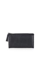 Topshop Leather Whip Stitch Purse