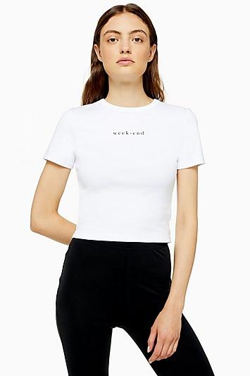 Topshop Weekend Motif T-shirt