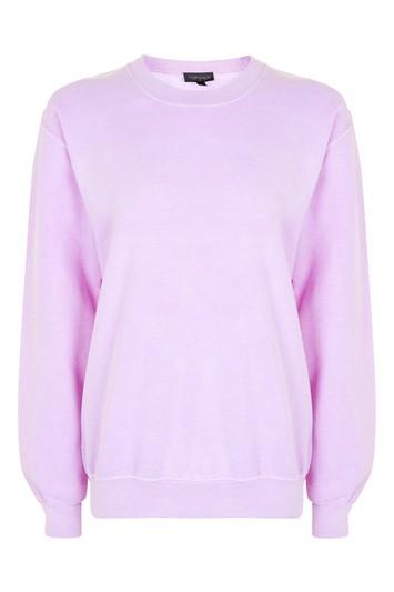 Topshop Tall Fluro Sweatshirt
