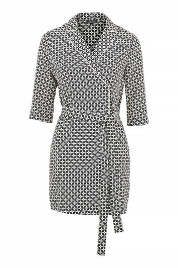 Topshop Geometric Tile Pyjama Shirtdress