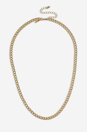 Topshop *curb Chain Necklace