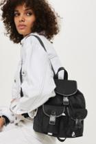 Topshop Josie Zip Detail Mini Backpack