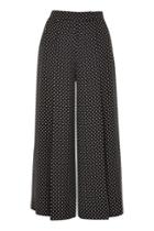 Topshop Tall Pinspot Cropped Trousers
