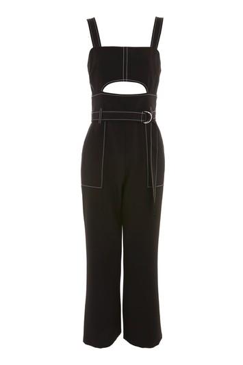 Topshop Petite Stitch Detail Romper