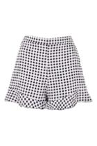 Topshop *printed Shorts By Oh My Love