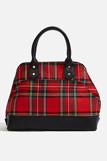 Skinny Dip *tartan Kettle Tote Bag By Skinnydip