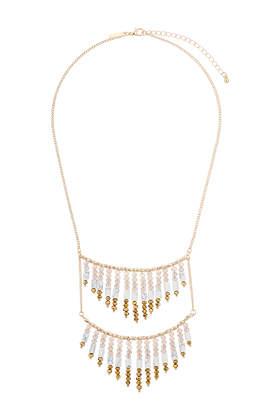 Topshop Tier Facet Necklace