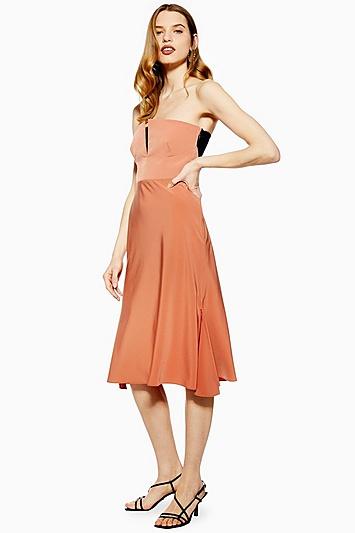 Topshop Mesh Back Bandeau