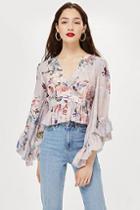 Topshop *felsa Top By Lace & Beads