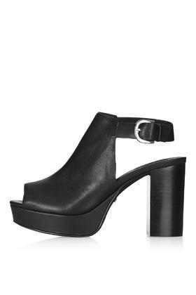 Topshop Liv Buckle Trim Platforms