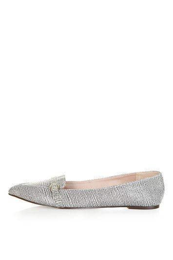Topshop Vain Strap Point Shoe
