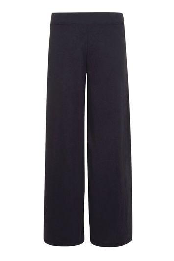 Topshop Cupro Wide Leg Trousers