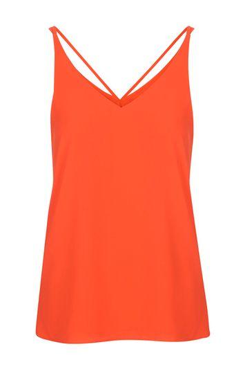 Topshop Tall Double Strap Cami Top
