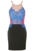 Topshop Petite Lace Bodycon Dress