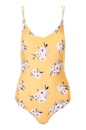 Topshop Posie Floral Print Swimsuit