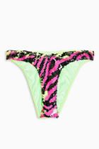 *neon Tiger Bikini Bottoms By Jaded London