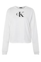 Topshop Long Sleeve T-shirt By Calvin Klein