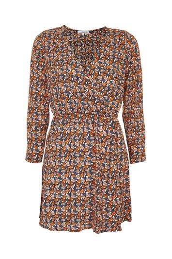 Topshop *floral Wrap Dress By Glamorous