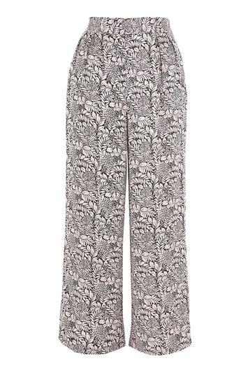 Topshop Jacquard Pull On Trousers