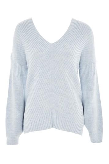 Topshop Asymmetrical Longline Jumper