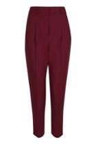 Topshop Textured Mensy Peg Trousers