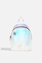 Topshop *billie Holo Backpack By Skinnydip