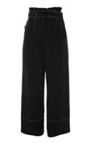 Topshop Stitch Buckle Trousers
