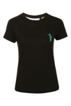 Topshop Embroidered Cactus Tee By Tee And Cake