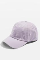 Topshop Daisy Embroidered Cap