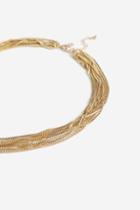 Topshop Fine Multi-row Necklace