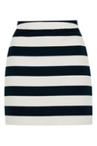 Topshop Bold Stripe Pelmet Skirt