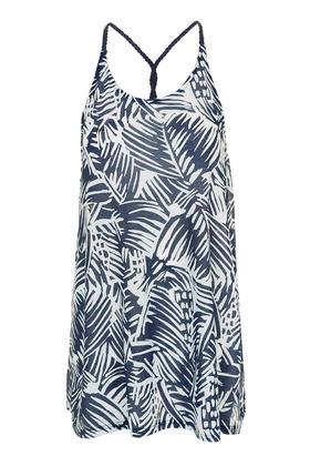 Topshop Palm Print Jersey Sundress