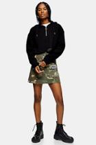 Camouflage Patch Skirt By Adidas