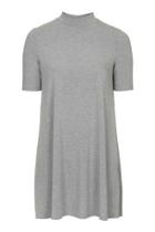 Topshop Half-sleeve Flippy Tunic Dress