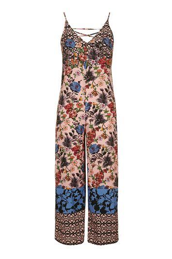 Topshop Imperial Bloom Jumpsuit