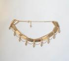 Topshop Ethnic Bar And Drop Choker Necklace