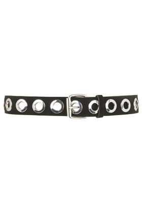 Topshop Premium Suede Eyelet Belt