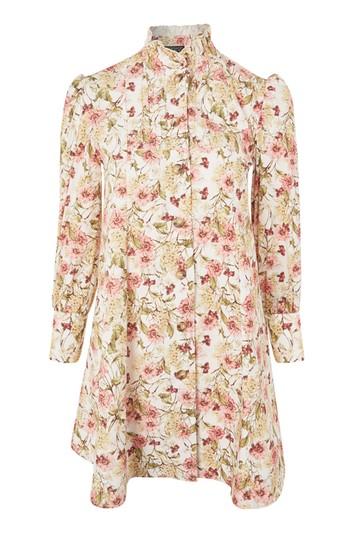 Topshop Petite Rural Romance Shirt Dress