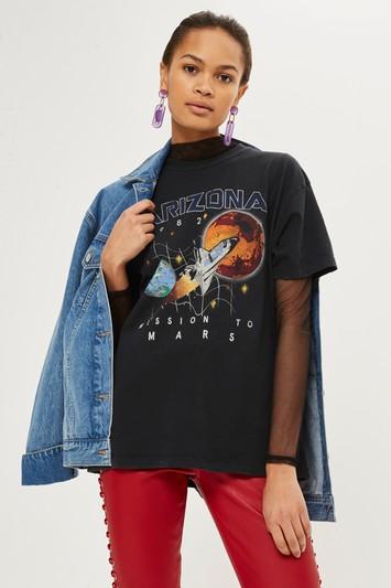 Topshop Petite 'arizona' T-shirt
