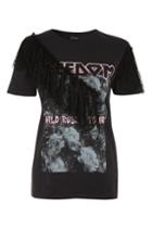 Topshop Lace Ruffle Rocket T-shirt