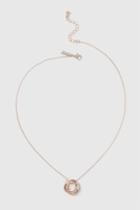 Topshop Knot Ditsy Necklace