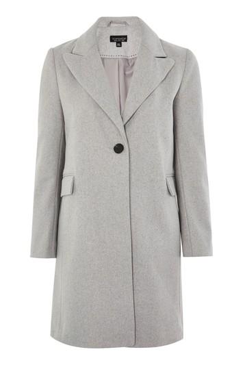Topshop Twist Seam Coat