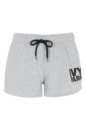 Topshop Logo Runner Shorts By Ivy Park