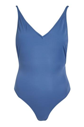 Topshop Plunging Swimsuit